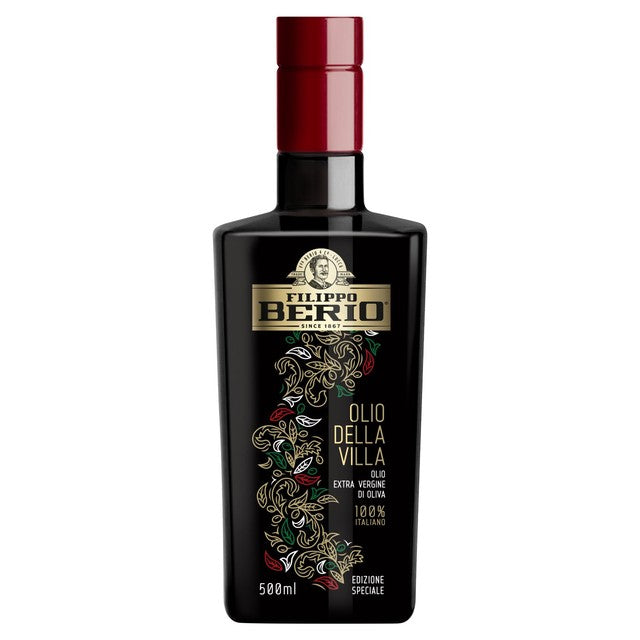 Filippo Berio Villa Berio Extra Virgin Olive Oil 500ml - British product