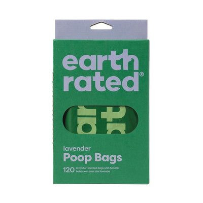 M&S Earth Rated Lavender Tie Handle Poop Bags Dog Waste Disposal Bags 120 Pack- Buy online at McGrocer