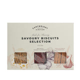 Cartwright & Butler savoury biscuit selection three flatbread varieties, UK version