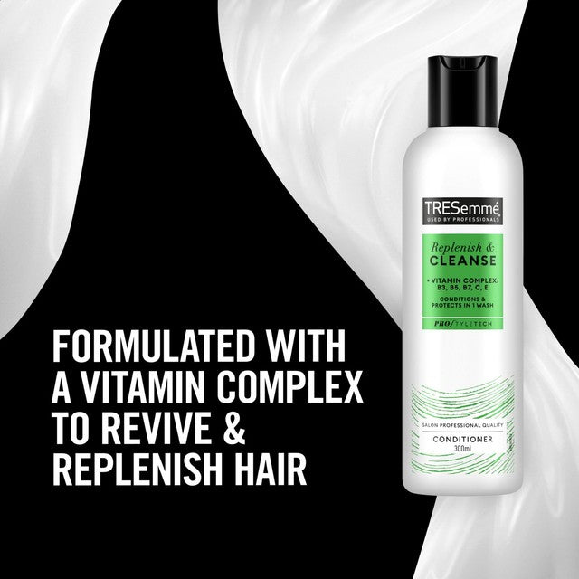 TRESemme Replenish & Cleanse Conditioner 300ml (British brand)