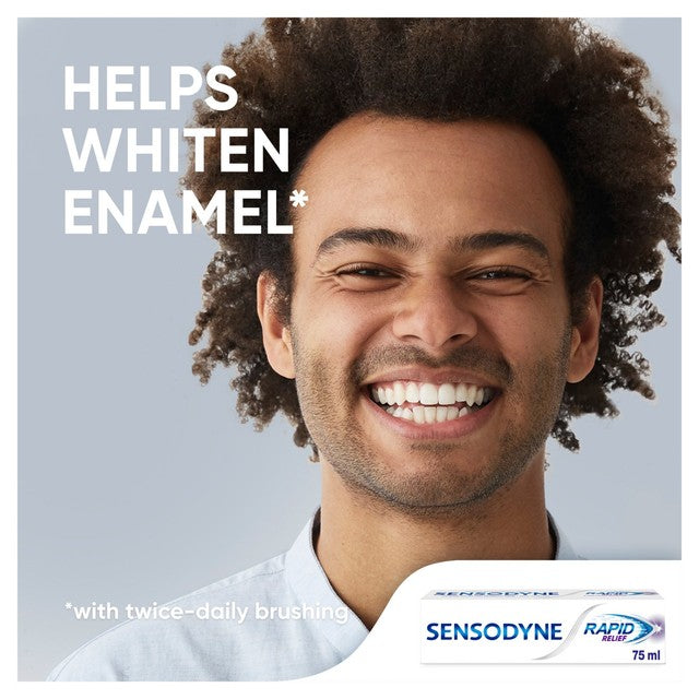 Sensodyne Rapid Relief Sensitive Toothpaste Original Mint 75ml