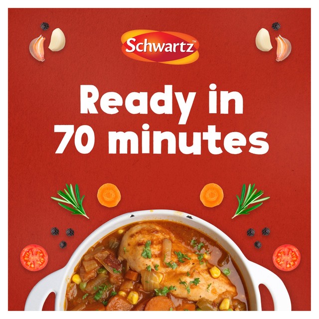 Schwartz chicken casserole recipe mix 36g (British brand)