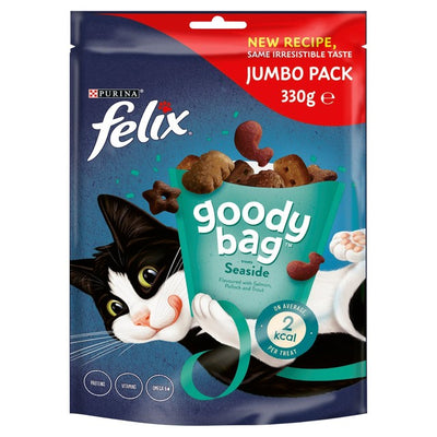M&S Felix Goody Bag Seaside Mix Cat Treats 330g- Buy online at McGrocer