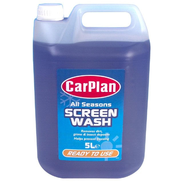 Carplan all seasons screen wash 5L - British product