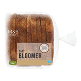 M&S Soft White Oaty Bloomer bread 400g, imported from the UK