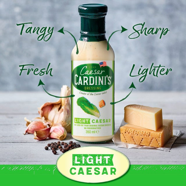 Cardini's Light Caesar Salad Dressing 350ml - British product