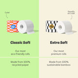 Who Gives A Crap extra soft toilet rolls 6 pack (British brand)