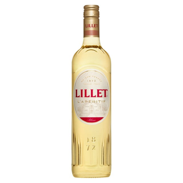 Lillet Blanc white wine-based aperitif bottle, UK version