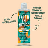 Faith in Nature jojoba shampoo 400ml - British product