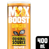 M&S Original Source Max Boost Ginger and Yuzu Shower Gel 400ml- Buy online at McGrocer
