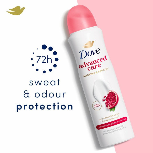 Dove Advanced Care Go Fresh Pomegranate Deodorant 200ml - British product