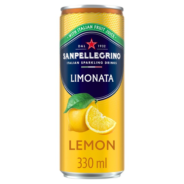 San Pellegrino Lemon sparkling drink 12 x 330ml (British brand)
