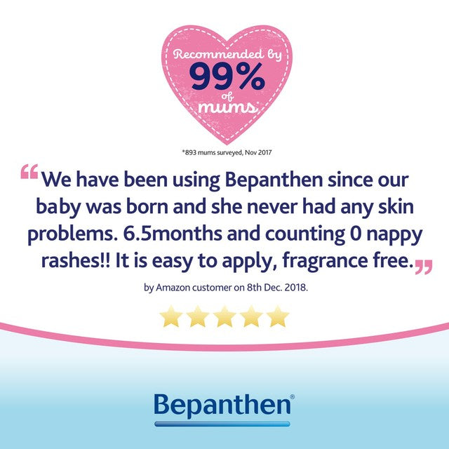 Bepanthen nappy rash cream ointment (British brand)