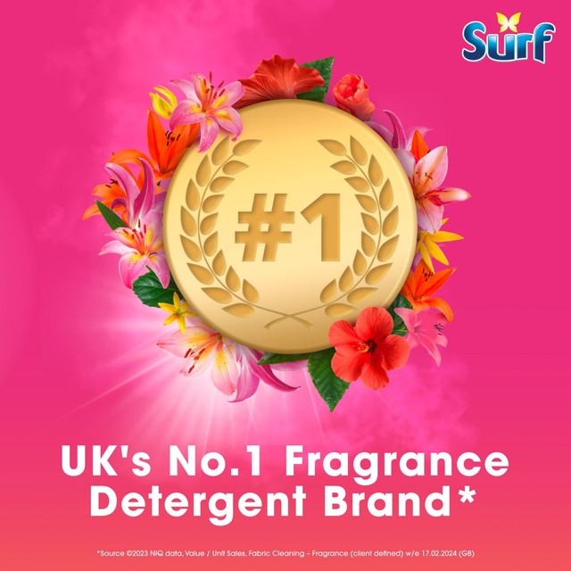 Surf Washing Powder Tropical Lily 4kg (British brand)