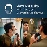 Philips Wet & Dry Electric Shaver Series 3000, imported from the UK