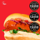 Moving Mountains plant-based hot dogs 240g, imported from the UK