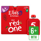 M&S Ella's Kitchen The Red One Smoothie Baby Food Pouch 6+ Months 5x90g- Buy online at McGrocer