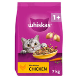 Whiskas dry cat food with chicken 7kg (British brand)