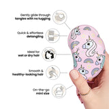 Tangle Teezer Kids Unicorn Mini Detangling Hairbrush, imported from the UK