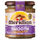 Meridian smooth almond butter 170g, imported from the UK