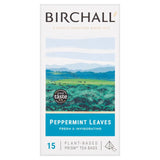 Birchall peppermint leaves tea bags 15 per pack - British product