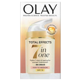 M&S Olay Total Effects 7-in-One BB Cream Fair to Medium Tinted Moisturiser 50ml- Buy online at McGrocer