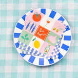 Talking Tables Summer Bon paper napkins 20 pack (British brand)