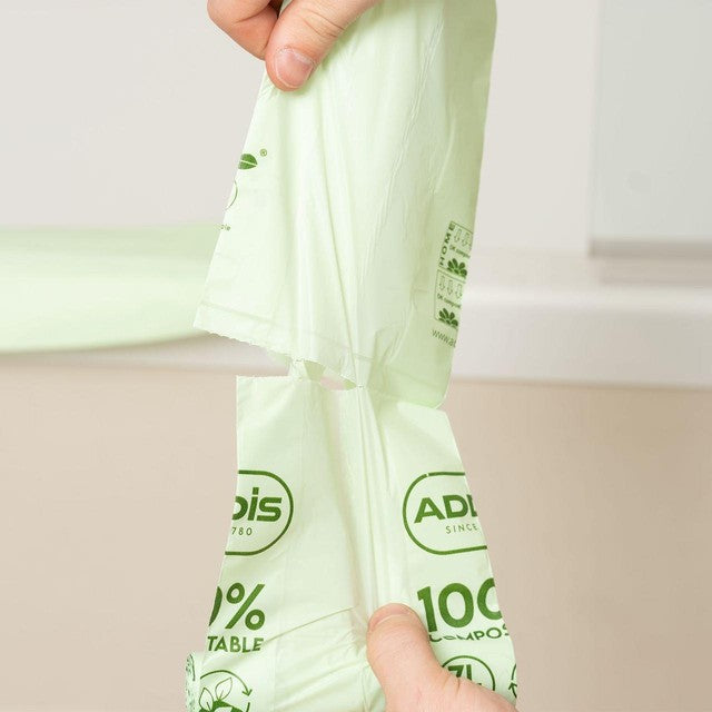 Addis 7 litre compostable caddy liners - British product