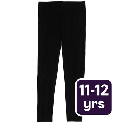 Leggings M&S en coton mélangé pour filles, noirs, vêtements pour enfants, 11-12 ans - Achetez en ligne chez McGrocer