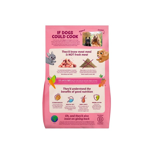 Edgard & Cooper puppy dog food duck and chicken 2.5kg - British product