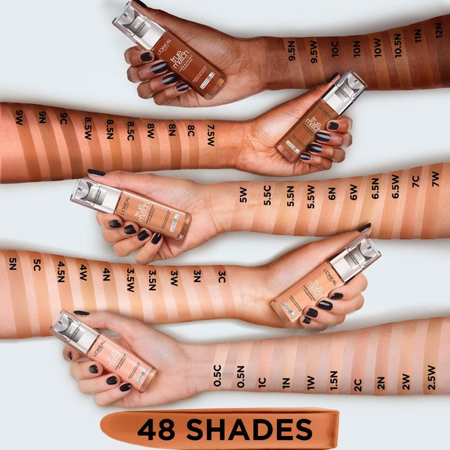 L'Oreal Paris liquid foundation 8.5C Pecan 30ml, UK version