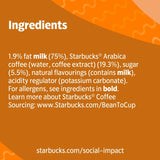 Starbucks Frappuccino Caramel Iced Coffee 250ml (British brand)