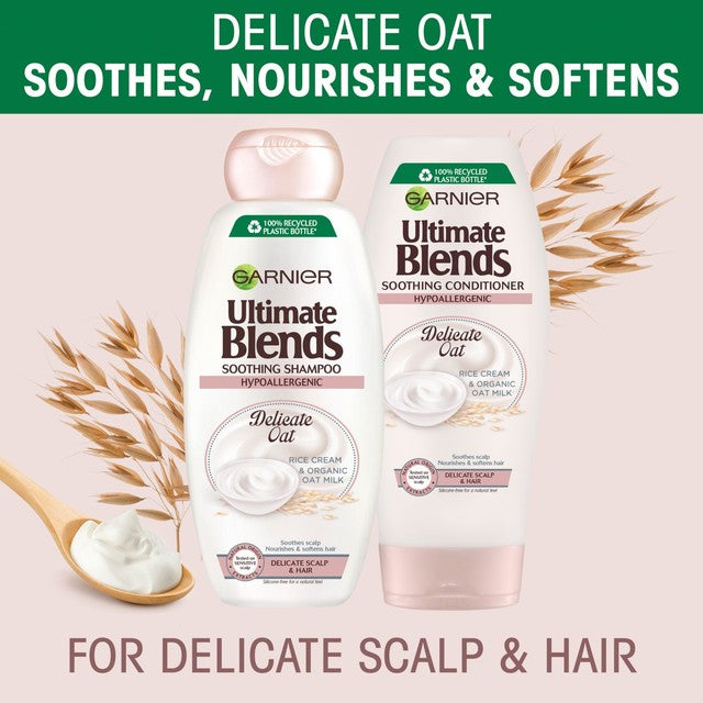 Garnier Oat Milk Sensitive Scalp Shampoo - British product