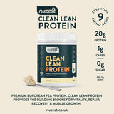 Nuzest smooth vanilla protein powder 500g, imported from the UK