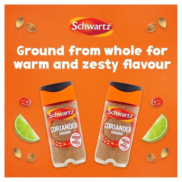 Schwartz ground coriander spice 24g (British brand)
