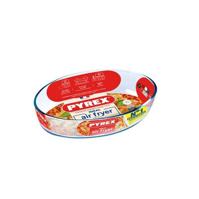 M&S Pyrex Oval Air Fryer Dish 21x13cm- Buy online at McGrocer
