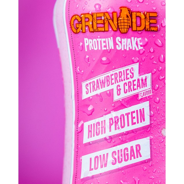 Grenade Protein Shake Strawberries & Cream 330ml, UK version