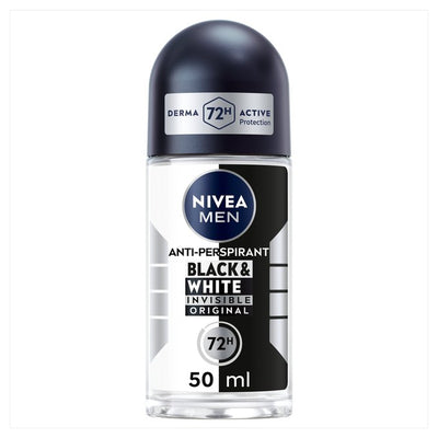 M&S Nivea Men Black & White Original Antitranspirant Deodorant Roll-On 50ml – online kaufen bei McGrocer