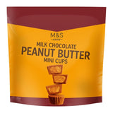 M&S M&S Milk Chocolate Peanut Butter Mini Cups- Buy online at McGrocer