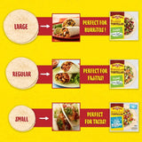 Old El Paso Small Gluten Free White Corn Tortilla Wraps 10 Pack, imported from the UK