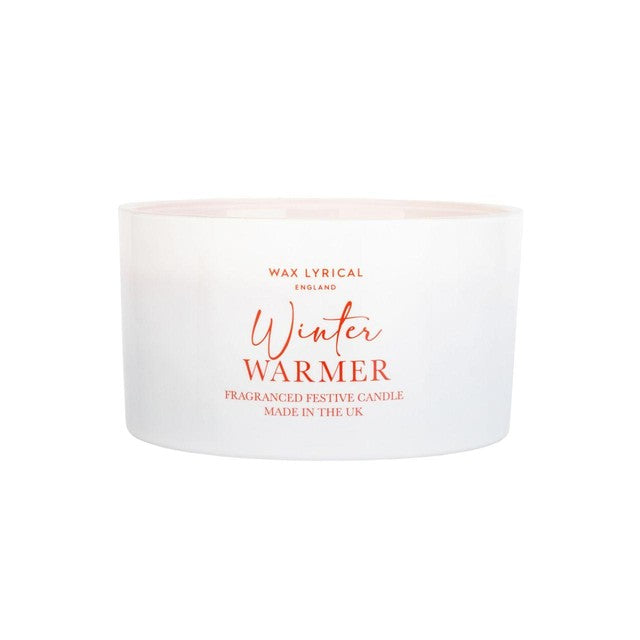 Wax Lyrical multiwick Winter Warmer candle (British brand)