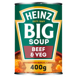 Heinz Big Soup Beef Vegetable Soup 400g, UK version