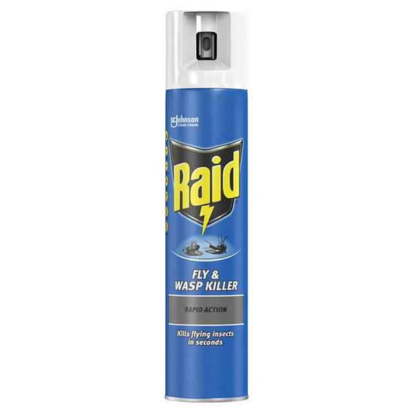 Raid Rapid Action Fly & Wasp Killer Insect Killer Spray 300ml