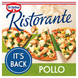 Dr. Oetker Ristorante Pollo frozen pizza, UK version