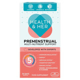 Health & Her Premenstrual Multi-Nutrient Support Capsules 60