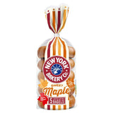New York Bakery Co Sweet Maple Bagels Limited Edition x5