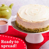 Betty Crocker vanilla buttercream ready-to-spread icing tub - British product