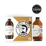 M&S Small Beer Lager Beer 6 x 350ml- Buy online at McGrocer