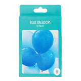 Talking Tables blue party balloons 8 per pack (British brand)