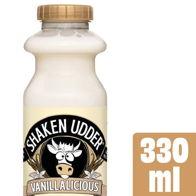 M&S Shaken Udder Vanillalicious Vaniljesmak Milkshake- Kjøp online hos McGrocer